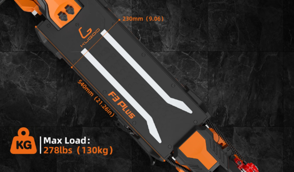 ელექტრო სკუტერი kugoo f3plus | 1000W (1400W Peak)