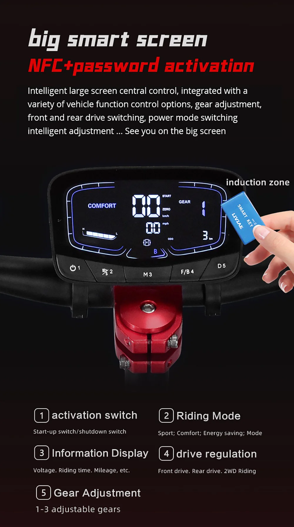 ელექტრო სკუტერი Boyueda S5-11 | 6000W - Image 4