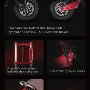 ელექტრო სკუტერი Boyueda S5-11 | 6000W - Image 12