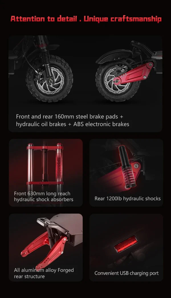 ელექტრო სკუტერი Boyueda S5-11 | 6000W