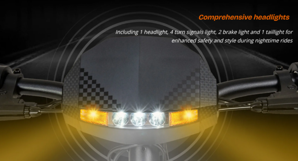 ელექტრო სკუტერი Kukirin G2 | 800W(1200W peak)